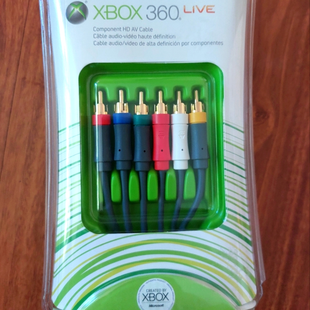 XBOX 360 Genuine OEM Microsoft Xbox 360 Component AV NEW IN PACKAGE